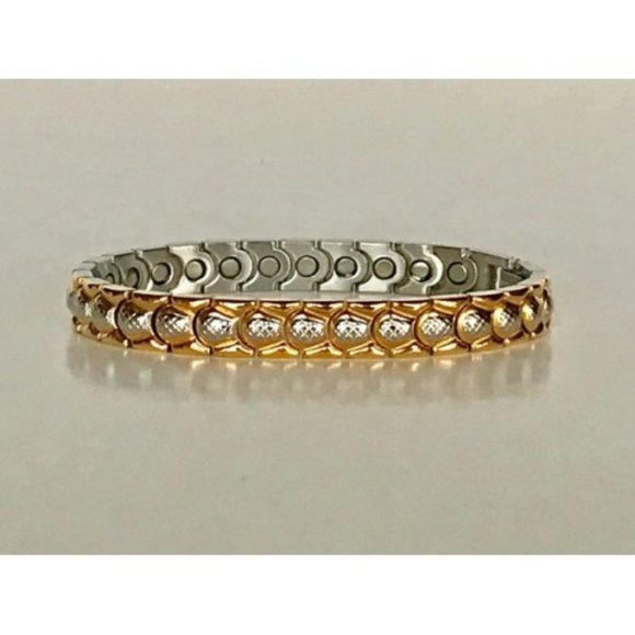 Ladies Stainless Steel Magnetic Bracelet Model 806 - Picture 1 of 1